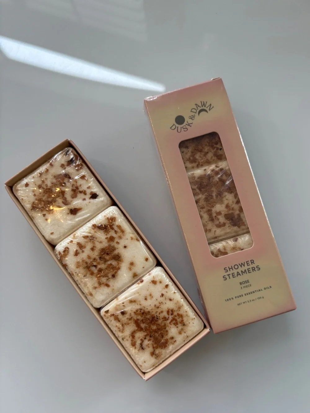 Aromatherapy Shower Steamers - Rose Scented Set